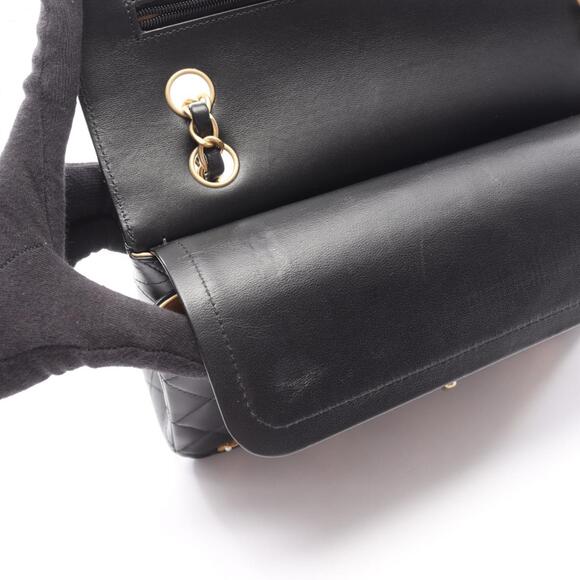 Chanel Matelassé Double Flap Shoulder Bag/Handbag, Lambskin Leather, Women's,... - Picture 7 of 12